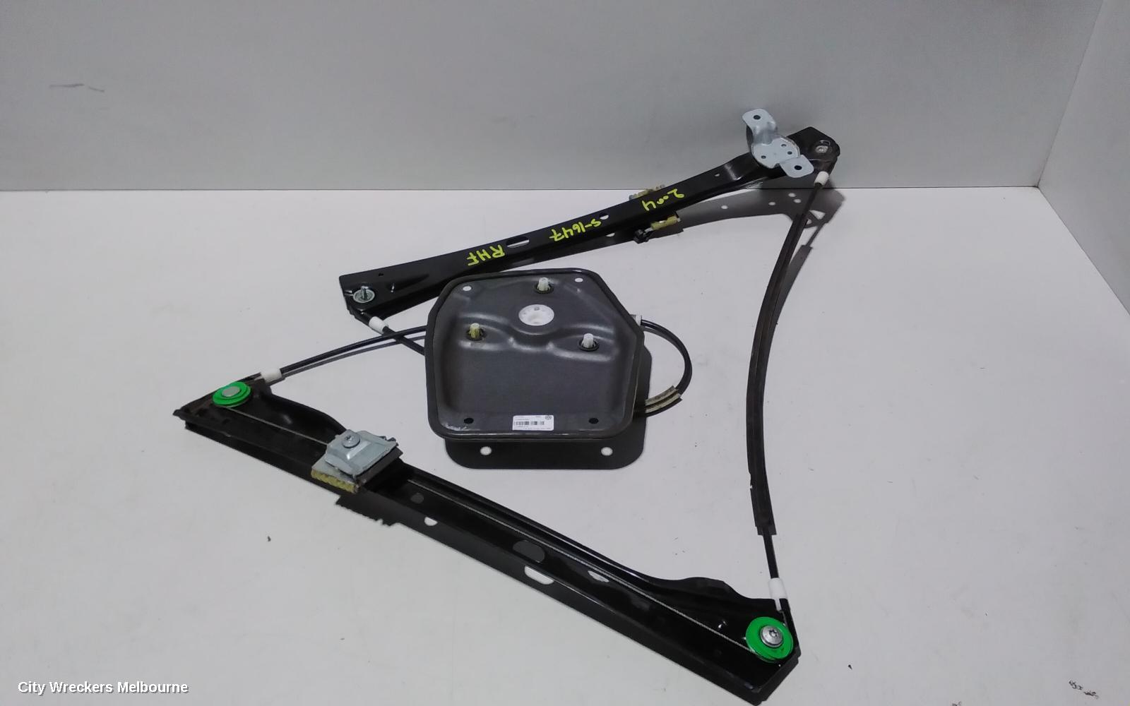 VOLKSWAGEN GOLF RIGHT FRONT WINDOW REG/MOTOR, GEN 5, 5DR HATCH, DOOR REGULATOR ONLY, STD TYPE, 06/2004 - 02/2009 - Image 2