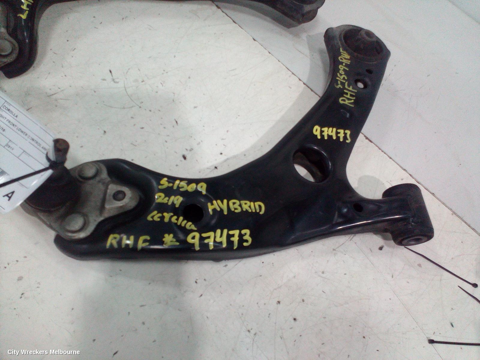 TOYOTA COROLLA RIGHT FRONT LOWER CONTROL ARM, E210, HATCH/SEDAN, 07/2018 ONWARDS - Image 2