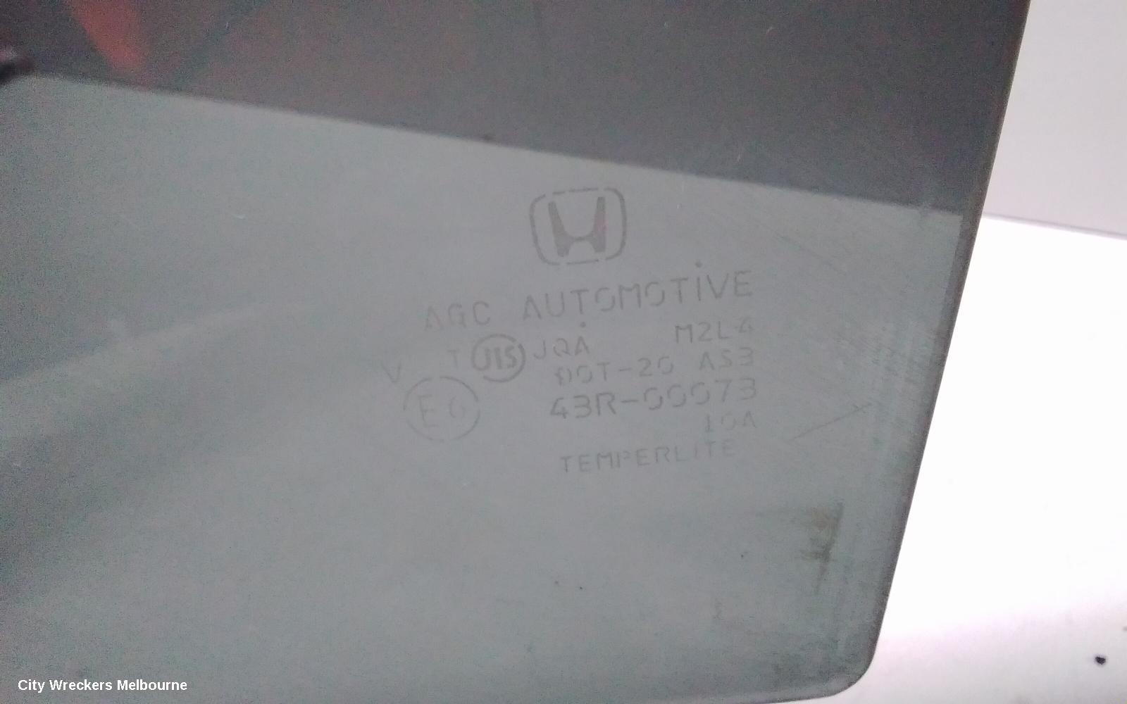 HONDA ODYSSEY LEFT REAR DOOR WINDOW, RC1, 02/2014 - 03/2022 - Image 2