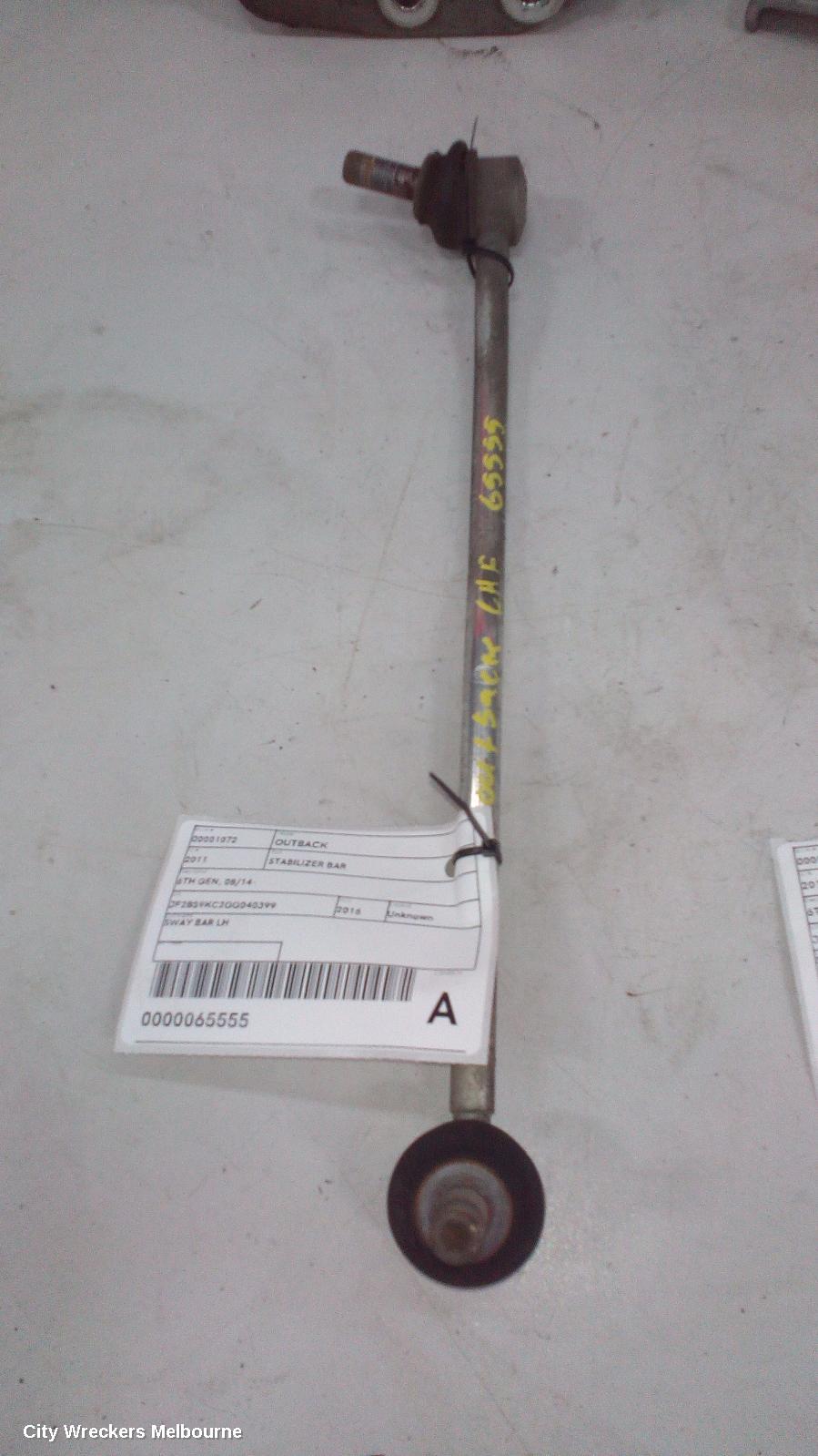 SUBARU OUTBACK STABILISER BAR, 6TH GEN, 08/2014 - 12/2020 - Image 1