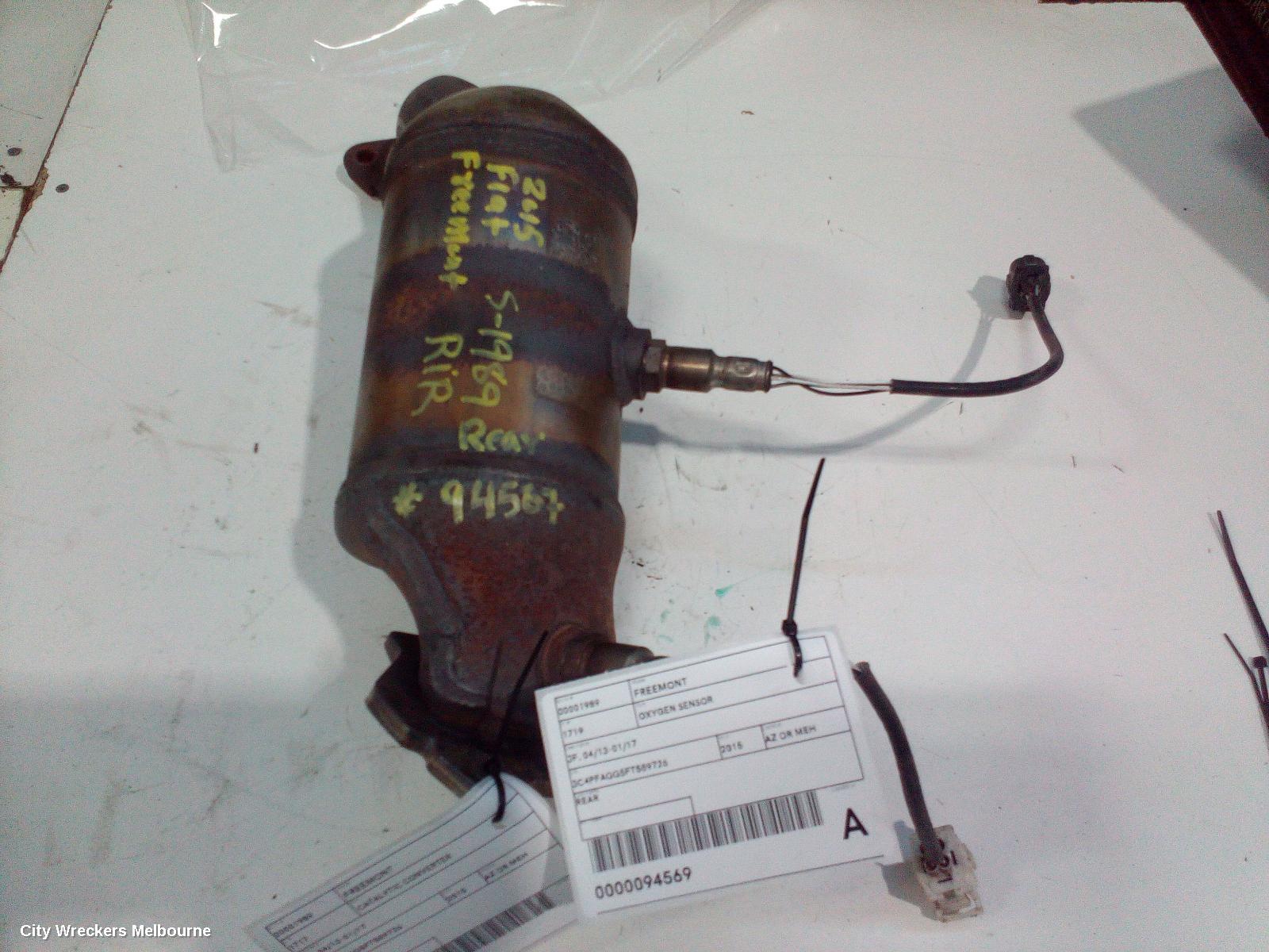FIAT FREEMONT CATALYTIC CONVERTER, PETROL, 3.6, REAR, JF, 01/2014 - 01/2017 - Image 2