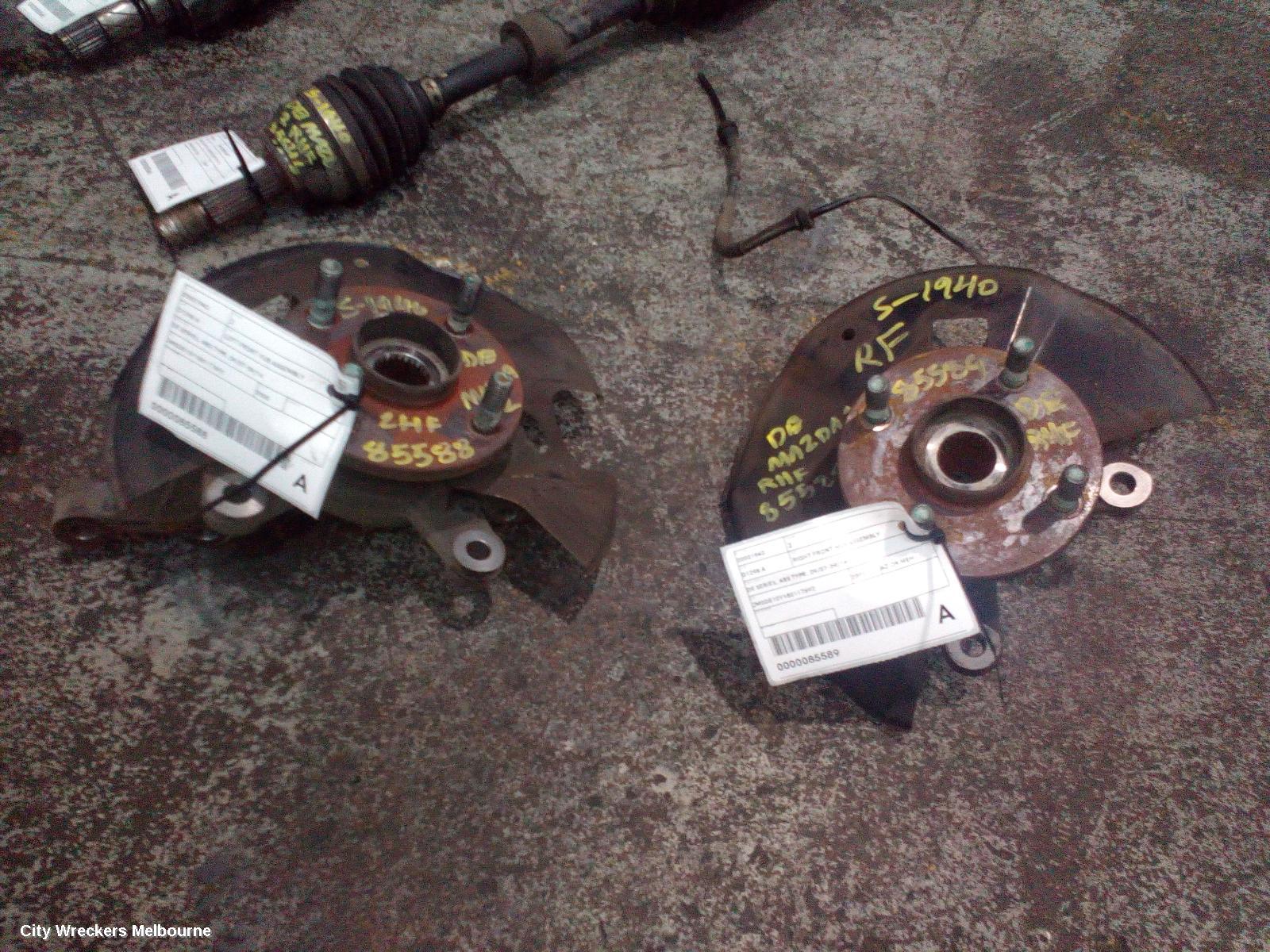 MAZDA 2 LEFT FRONT HUB ASSEMBLY, DE SERIES, ABS TYPE, 09/2007 - 09/2014 - Image 2