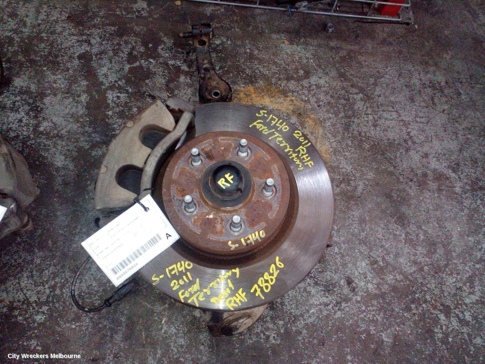 FORD TERRITORY RIGHT FRONT HUB ASSEMBLY, SZ MKI-MKII, RWD, 04/2011 - 12/2016 - Image 2