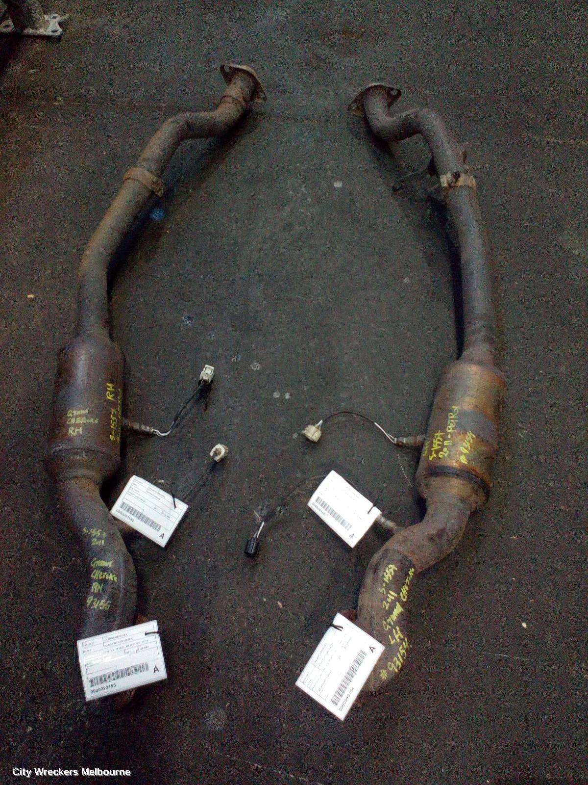 JEEP GRANDCHEROKEE CATALYTIC CONVERTER, MANIFOLD-CAT TYPE, 3.6, PETROL, LH SIDE, WK, 11/2010 - 03/2013 - Image 2