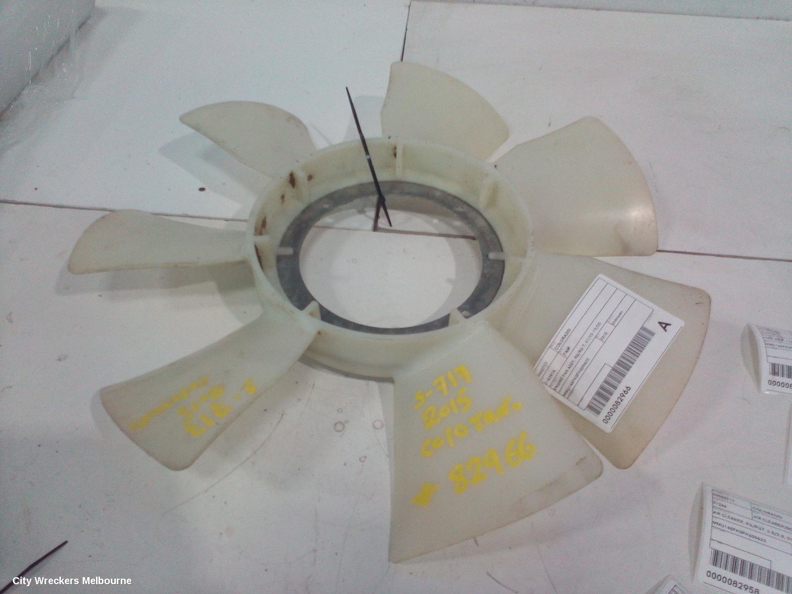 HOLDEN COLORADO FAN, ENGINE FAN ASSY, RG/RG 7, 01/2012 - 12/2020 - Image 1