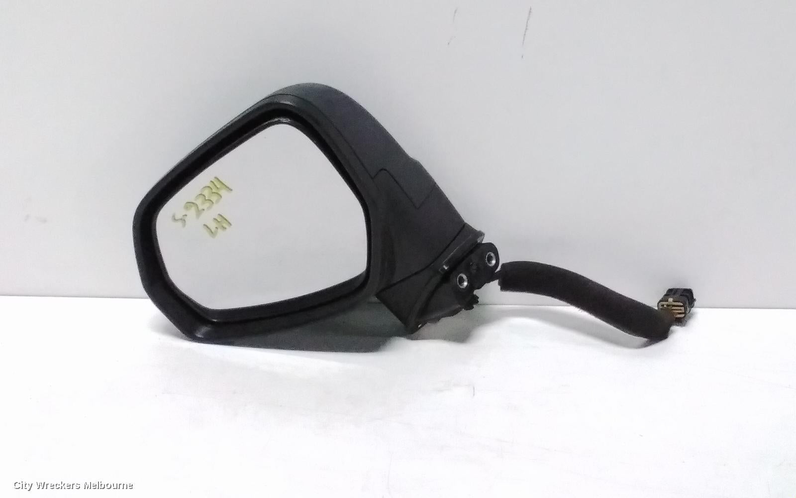 MG MG3 LEFT DOOR MIRROR, SZP1, BLACK, 07/2016 ONWARDS - Image 1