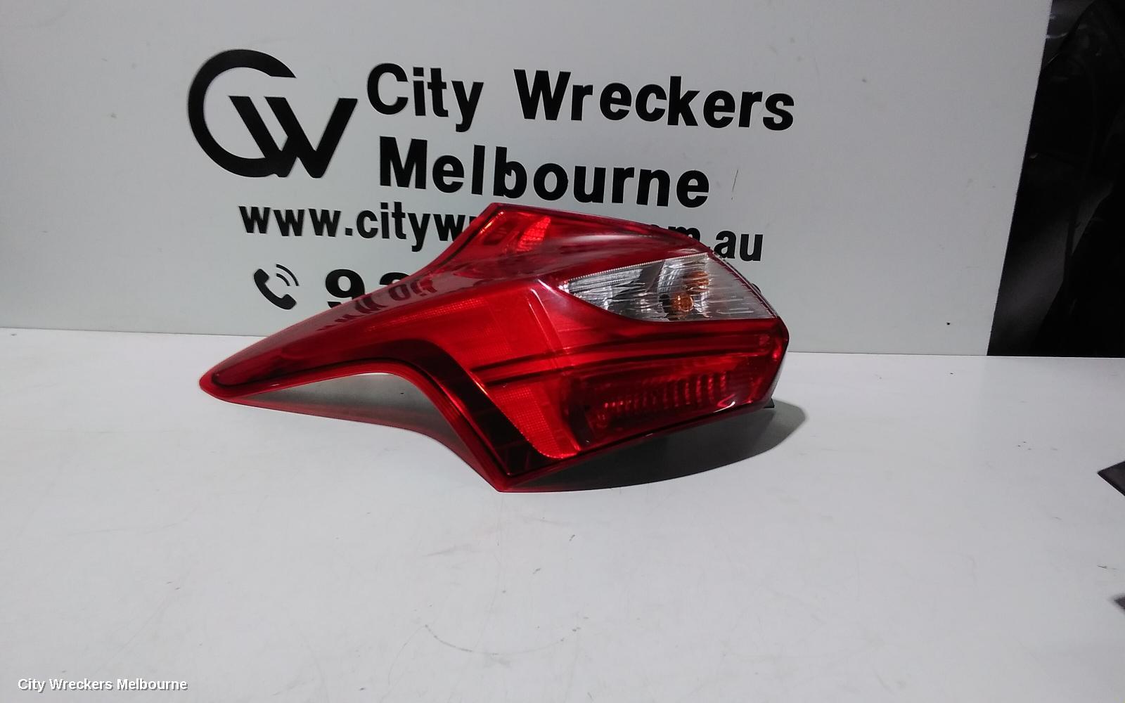 FORD FOCUS LEFT TAILLIGHT, LW, HATCH, STANDARD TYPE, 05/2011 - 08/2015 - Image 1
