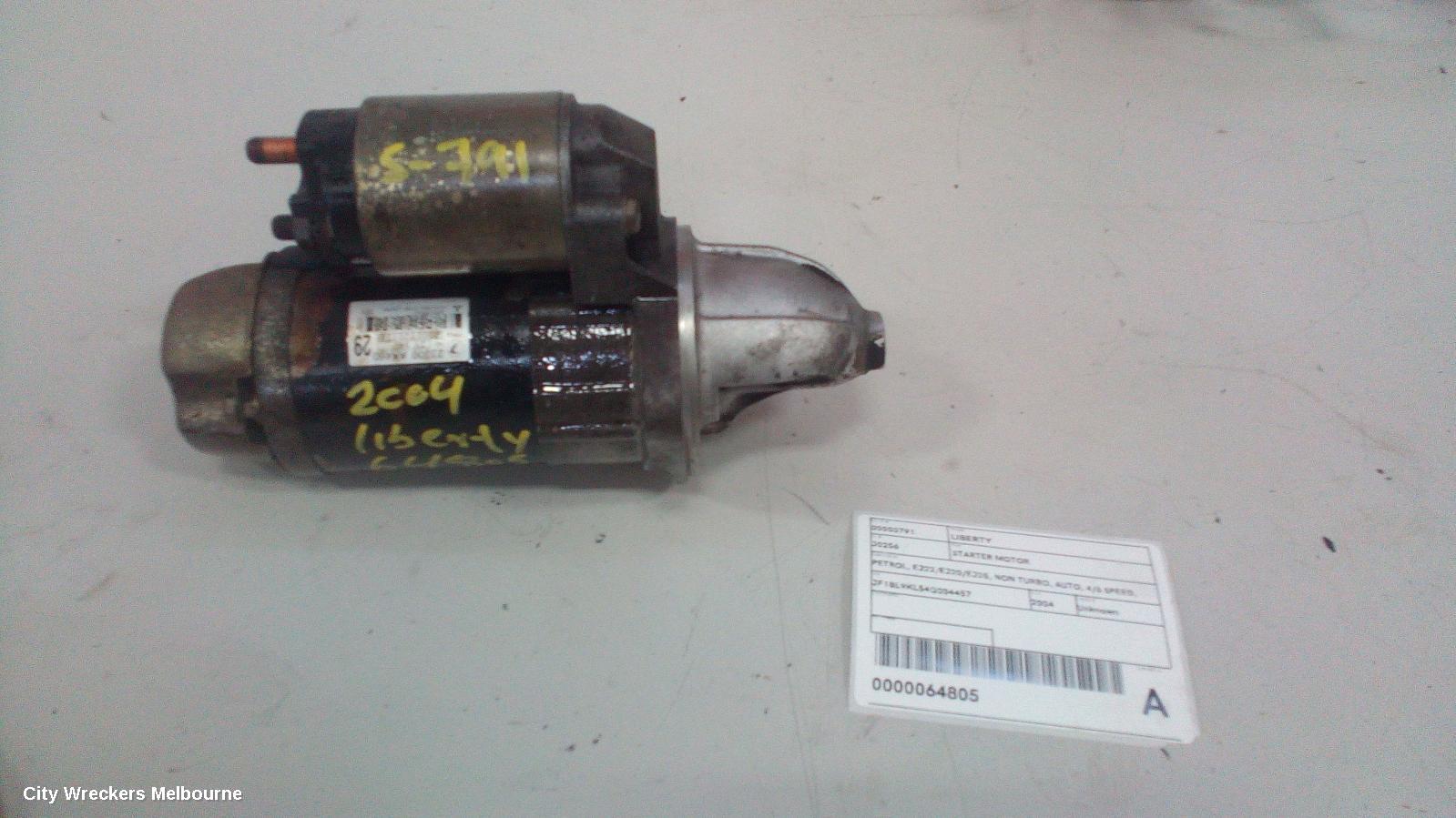 SUBARU LIBERTY STARTER, PETROL, EJ22/EJ20/EJ25, NON TURBO, AUTO, 4/6 SPEED, SERIES 1-5TH GEN, 12/1989 - 11/2014 - Image 2