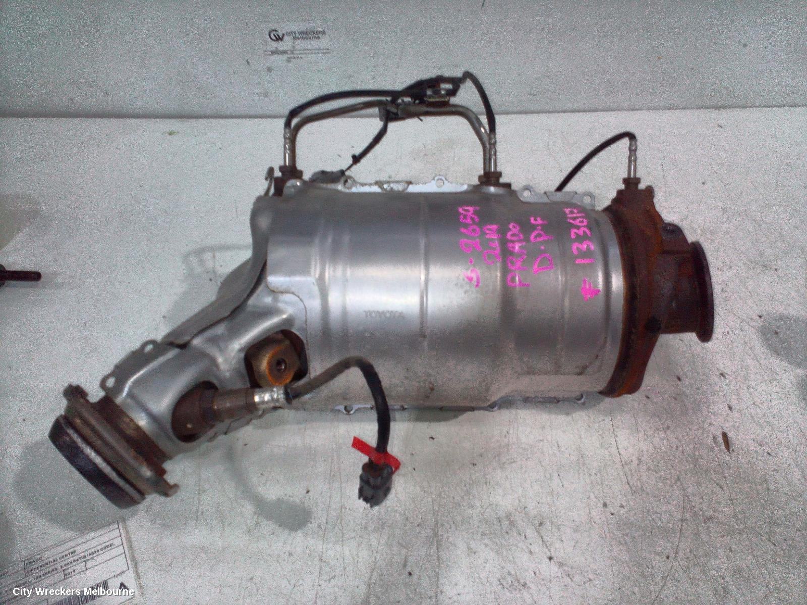 TOYOTA PRADO PARTICULATE FILTER/DPF, DIESEL, 2.8, 1GD-FTV, 150 SERIES, 06/2015 ONWARDS - Image 3