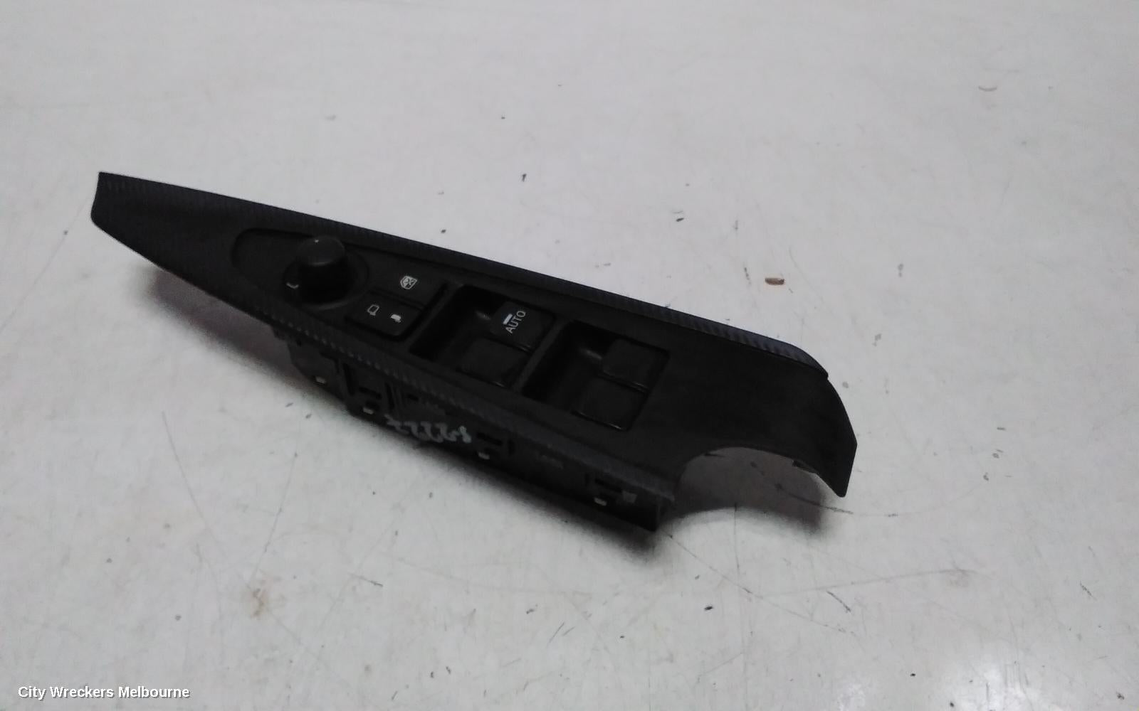 MAZDA 2 PWR DR WIND SWITCH, RH FRONT (MASTER SWITCH), W/ AUTO FOLD TYPE, DJ/DL, 02/2017 ONWARDS - Image 1