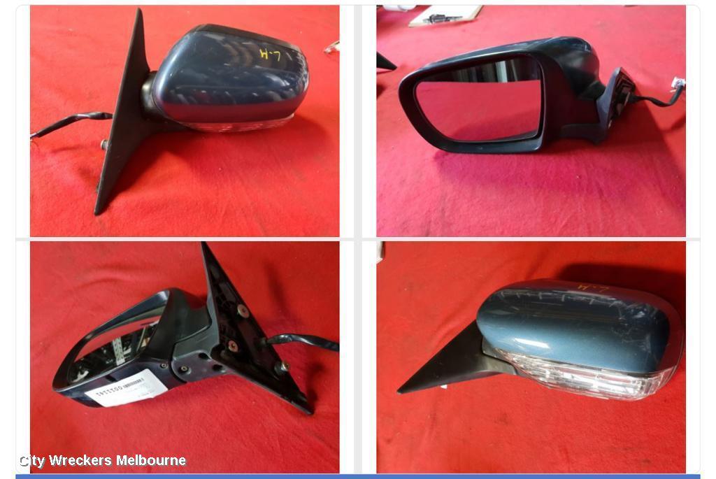 SUBARU OUTBACK LEFT DOOR MIRROR, 4TH GEN, 6 WIRE TYPE, 09/2003 - 09/2006 - Image 1