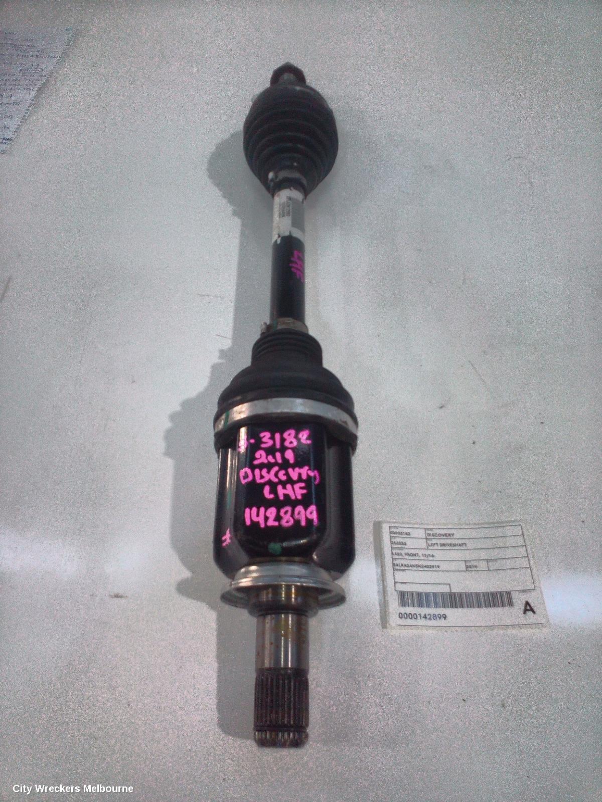 LAND ROVER DISCOVERY LEFT DRIVESHAFT, L462, FRONT, 12/2016 ONWARDS - Image 2
