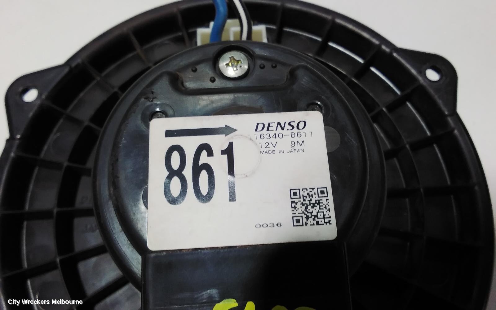 MITSUBISHI PAJERO HEATER FAN MOTOR, FRONT, NS-NX, 11/2006 ONWARDS - Image 2