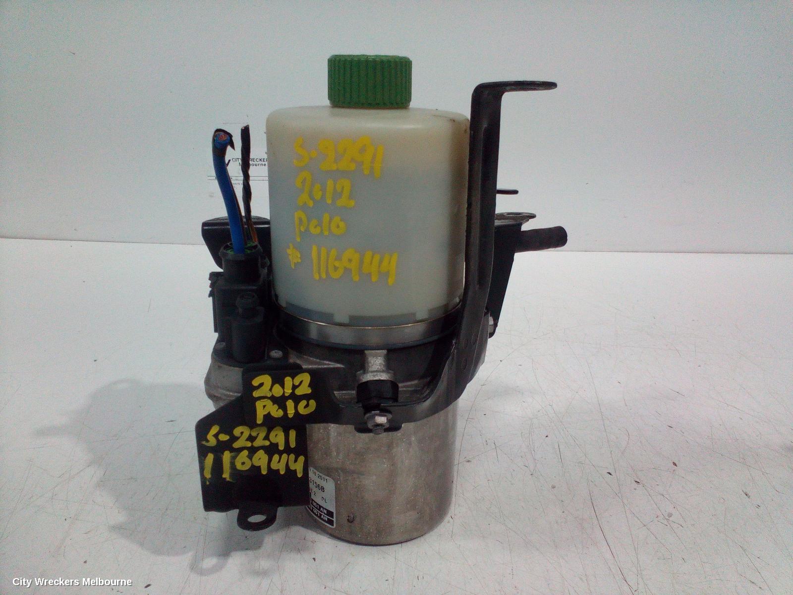VOLKSWAGEN POLO STEERING PUMP, HYDRAULIC PUMP, PETROL/DIESEL, 6R, 05/2010 - 05/2014 - Image 2