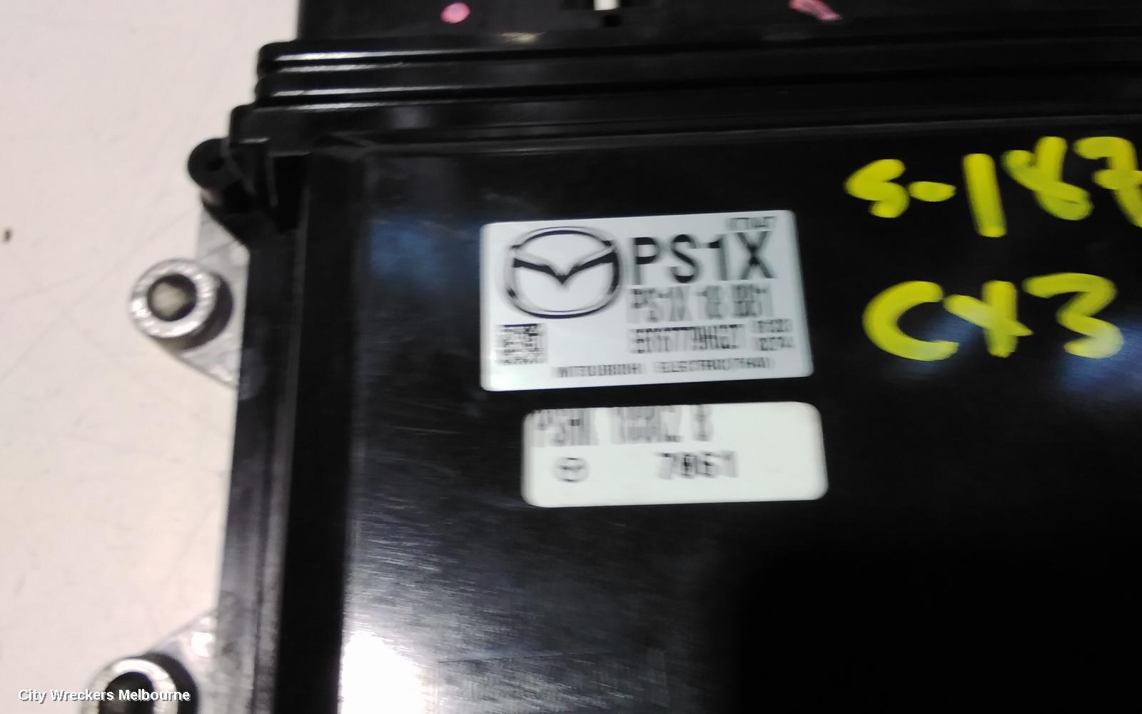 MAZDA CX3 ECU, ENGINE ECU, 2.0, PETROL, ECU ONLY, P/N PS1X18881, DK, 03/2015 ONWARDS - Image 3