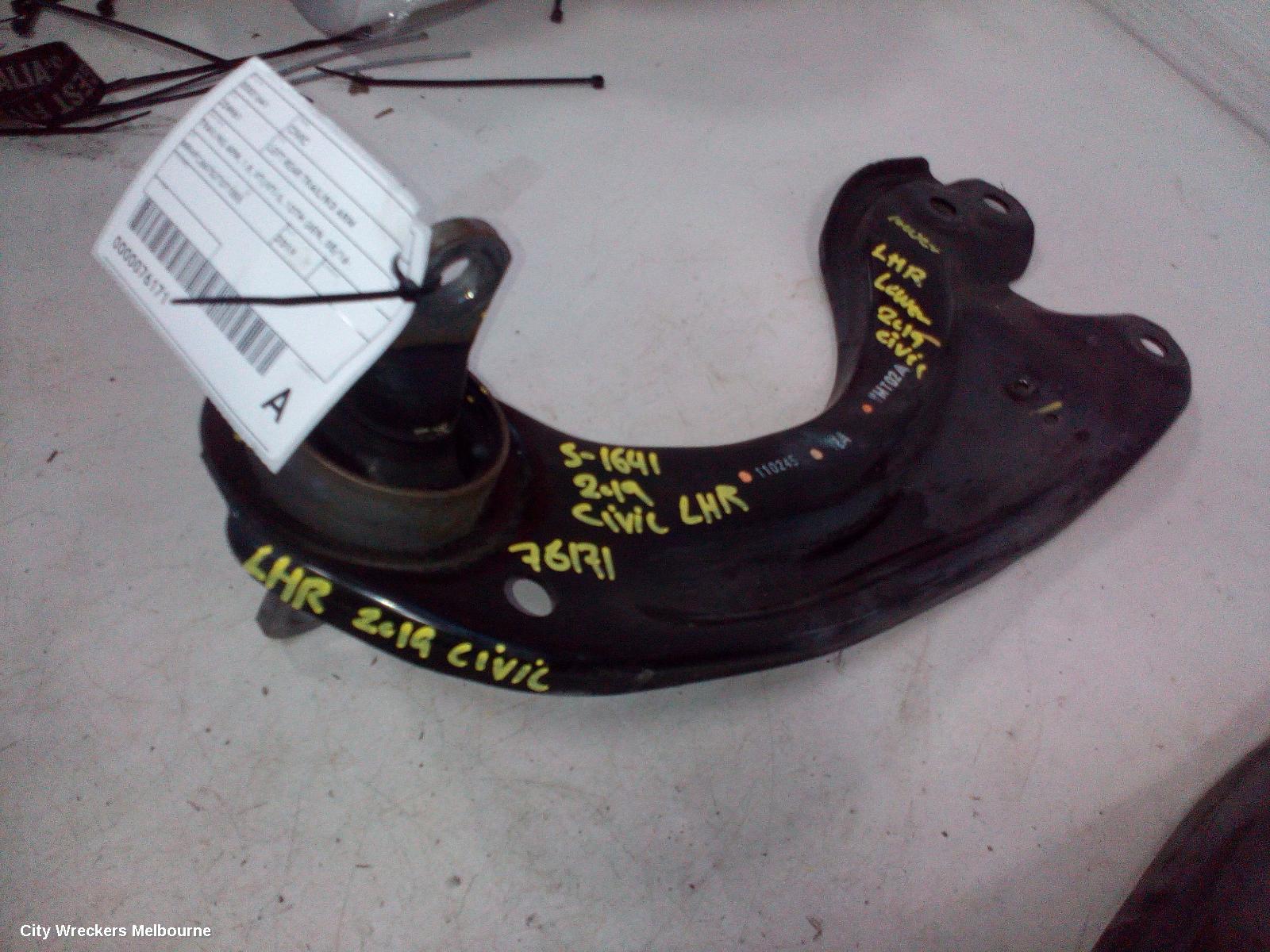 HONDA CIVIC LEFT REAR TRAILING ARM, TRAILING ARM, 1.8, VTI/VTI-S, 10TH GEN, 05/2016 ONWARDS - Image 1