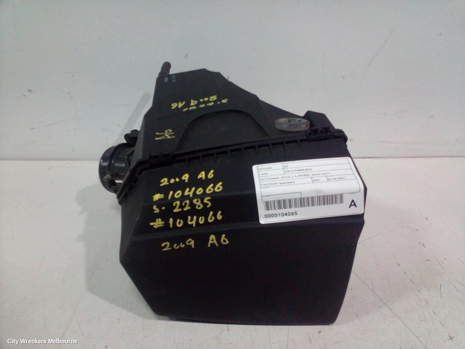 AUDI A6 AIR CLEANER/BOX, AIR CLEANER, 4F/C6, 2.0, PETROL, 09/2006 - 06/2011 - Image 1