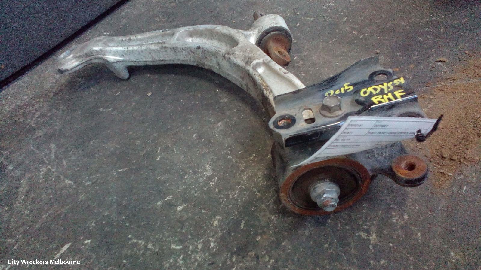 HONDA ODYSSEY RIGHT FRONT LOWER CONTROL ARM, RC1, 02/2014 - 03/2022 - Image 2