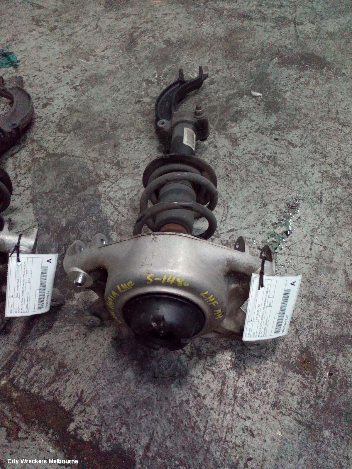 AUDI A4 LEFT FRONT STRUT, B8 8K, 2.0, TURBO, DIESEL, STANDARD TYPE, 02/2008 - 06/2012 - Image 2