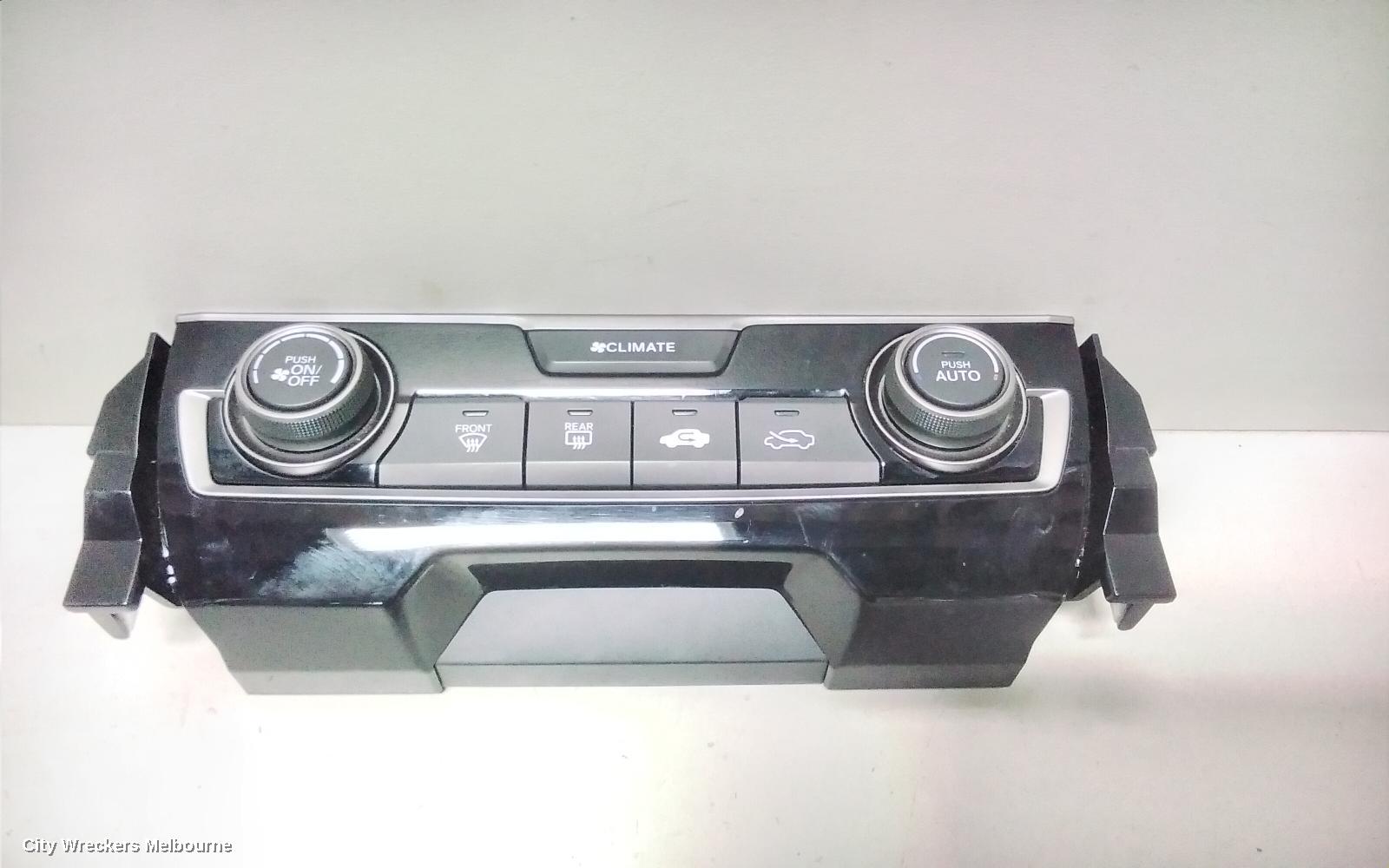 HONDA CIVIC HEATER/AC CONTROLS, 10TH GEN, CLIMATE CONTROL TYPE, 05/2016 - 03/2020 - Image 2