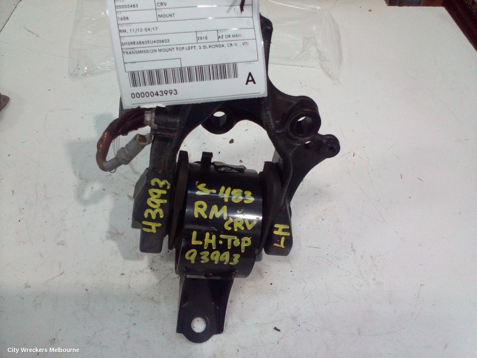 HONDA CRV MOUNT, RM, 11/2012 - 04/2017 - Image 1