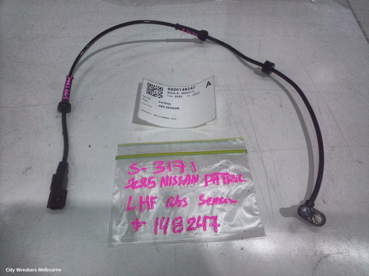 NISSAN PATROL ABS SENSOR, Y62, LH FRONT, 11/2012 ONWARDS - Image 1