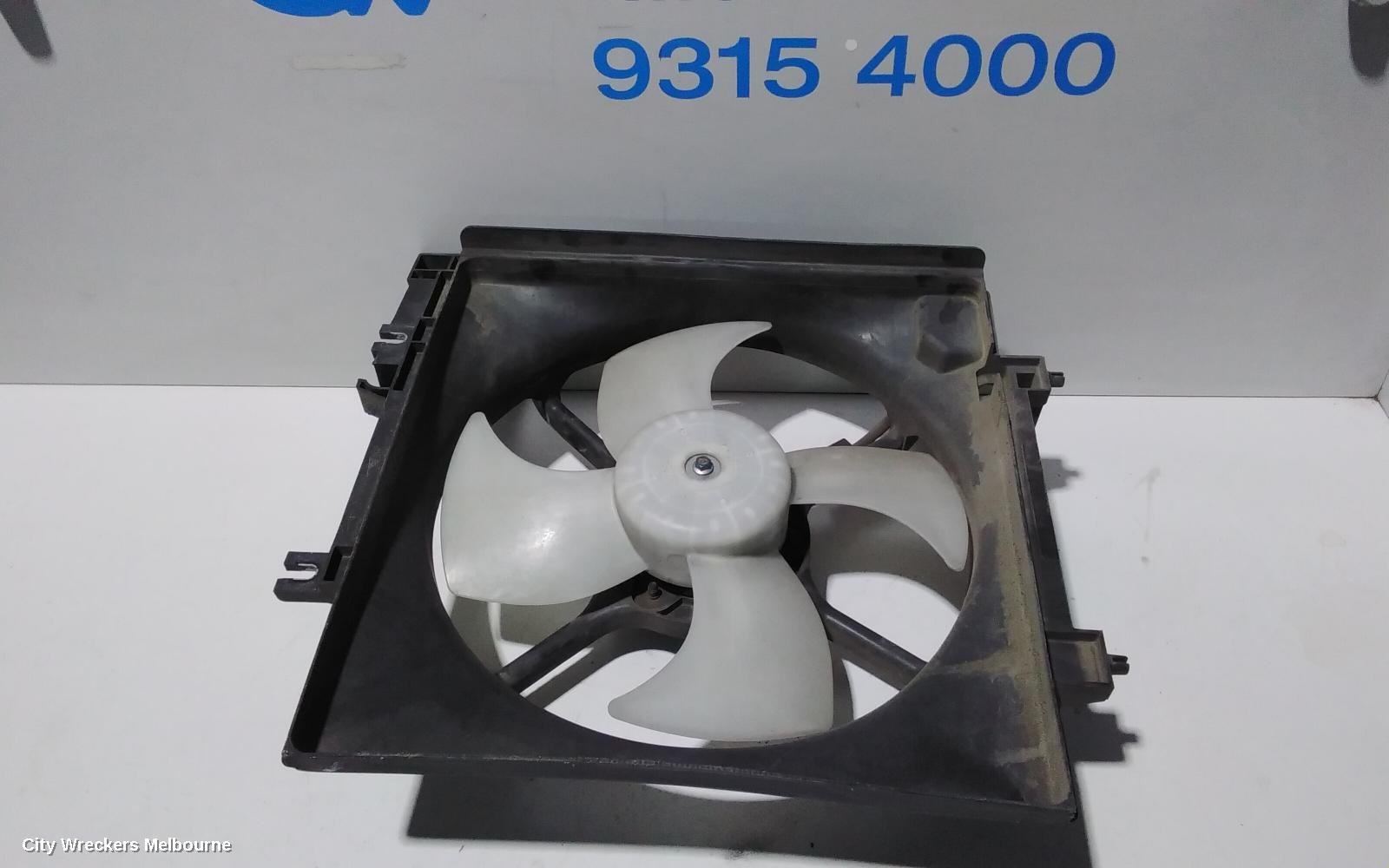 SUBARU FORESTER FAN, RADIATOR FAN (LH - PASSENGER SIDE), 2.5, EJ25, 2 WIRE PLUG TYPE (4 BLADES), 02/2008 - 12/2012 - Image 2