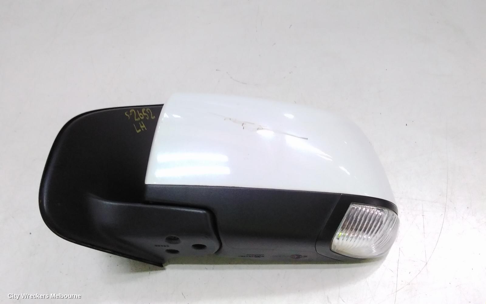 HOLDEN COLORADO LEFT DOOR MIRROR, RG/RG 7, MANUAL FOLDING TYPE, COLOUR CODED, 12/2012 - 12/2020 - Image 3