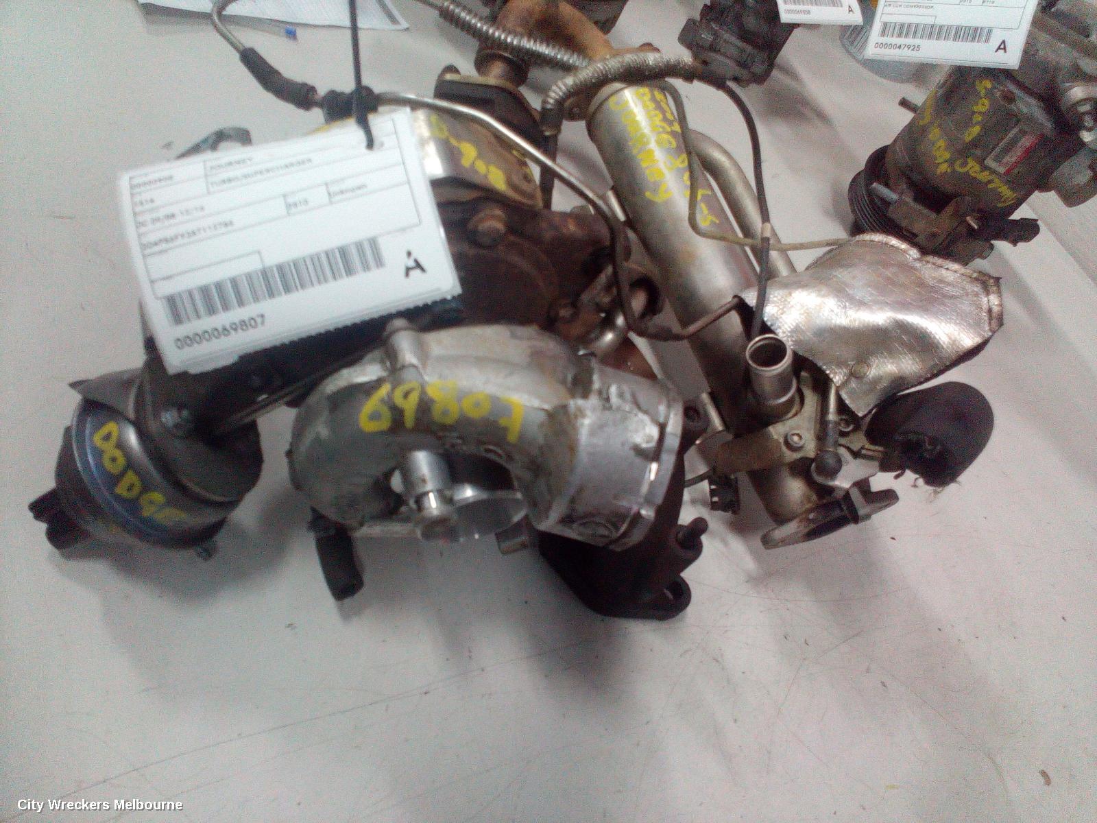 DODGE JOURNEY TURBO SUPERCHARGER, JC, 05/2008 - 12/2016 - Image 2