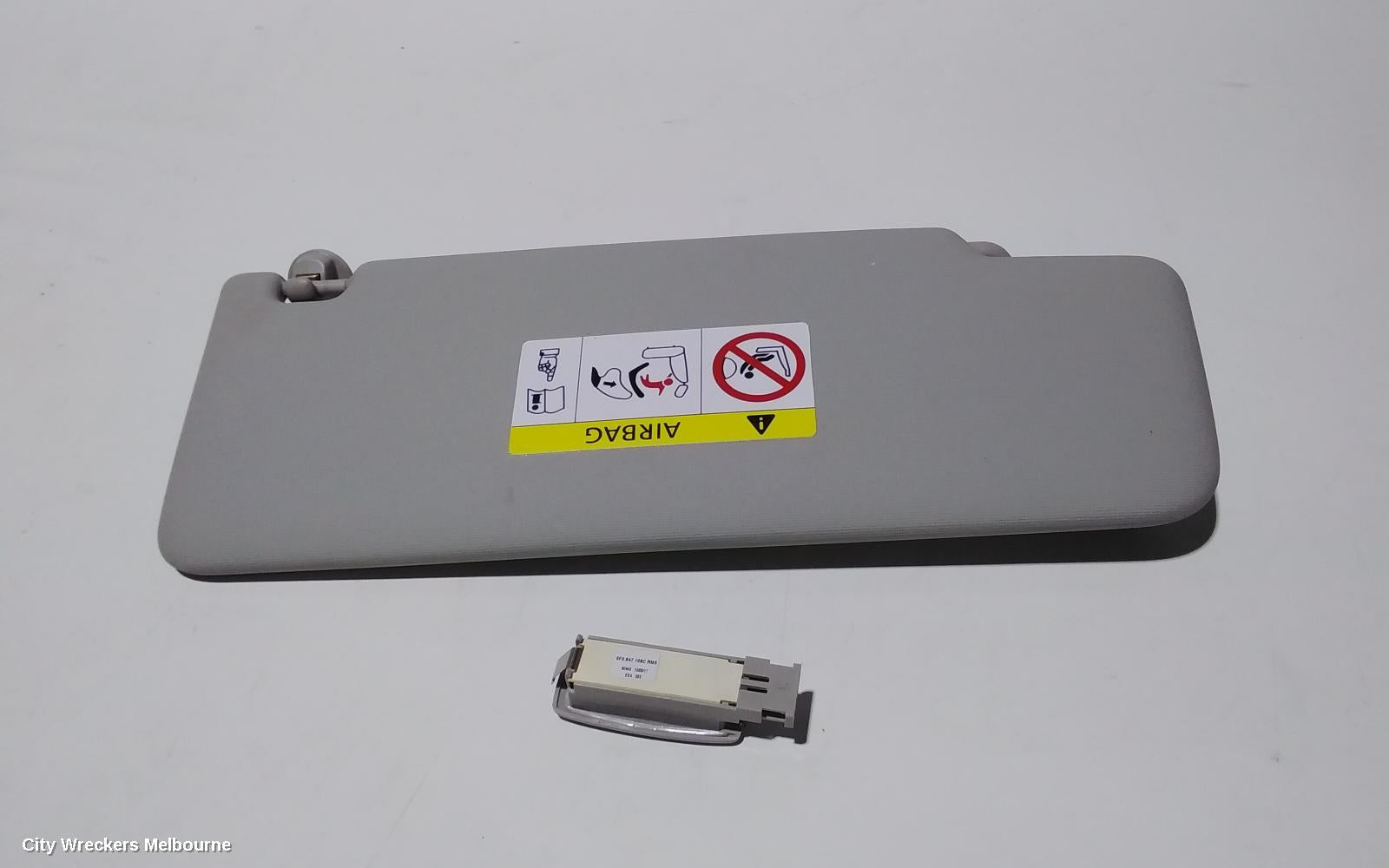 VOLKSWAGEN TIGUAN SUNVISOR, 5NA, LH SIDE, GREY, 06/2016 ONWARDS - Image 3
