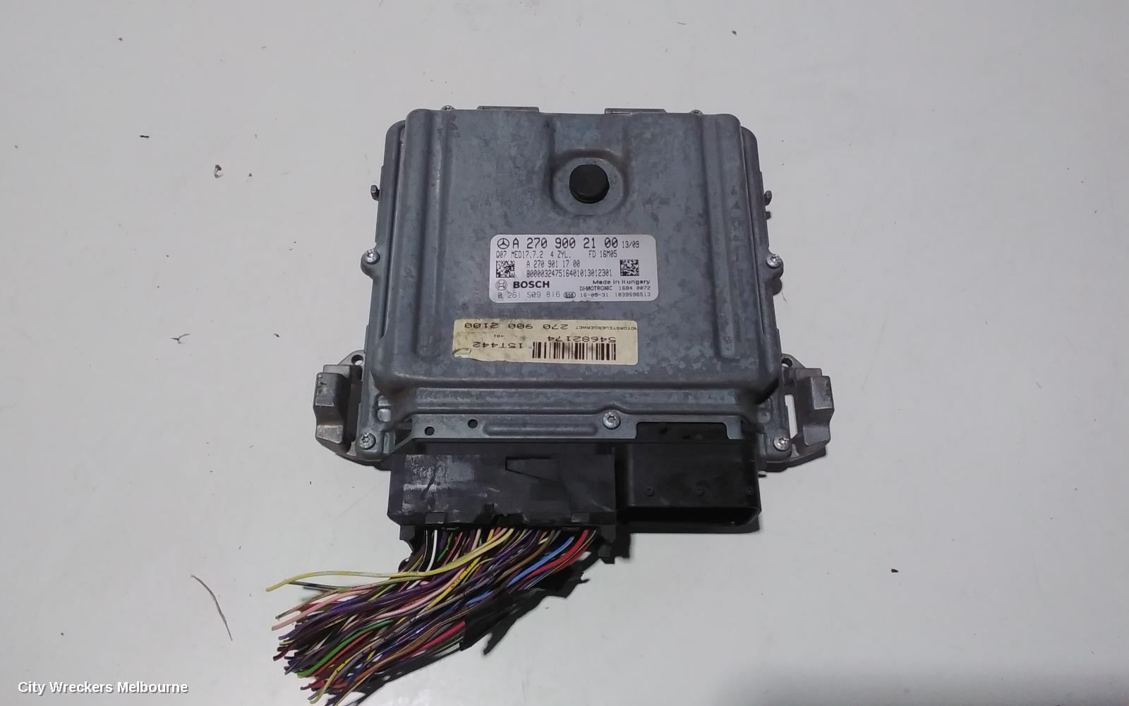 MERCEDES CLA CLASS ECU, ENGINE ECU, 1.6, PETROL, ECU ONLY, C117/X117, 10/2013 - 01/2019 - Image 2