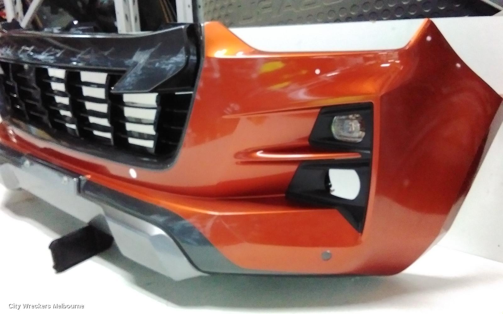 ISUZU DMAX FRONT BUMPER, BUMPER BAR, X-TERRAIN, W/ PARK SENSOR TYPE, RG, 07/2020 - 10/2023 - Image 3