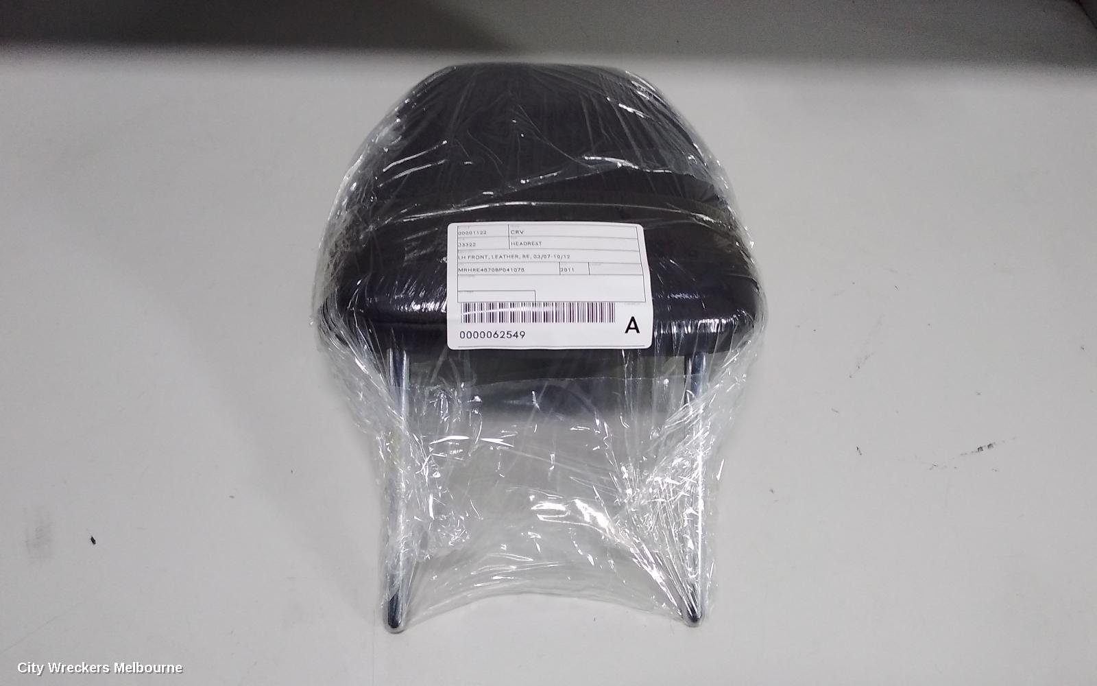 HONDA CRV HEADREST, LH FRONT, LEATHER, RE, 03/2007 - 10/2012 - Image 3