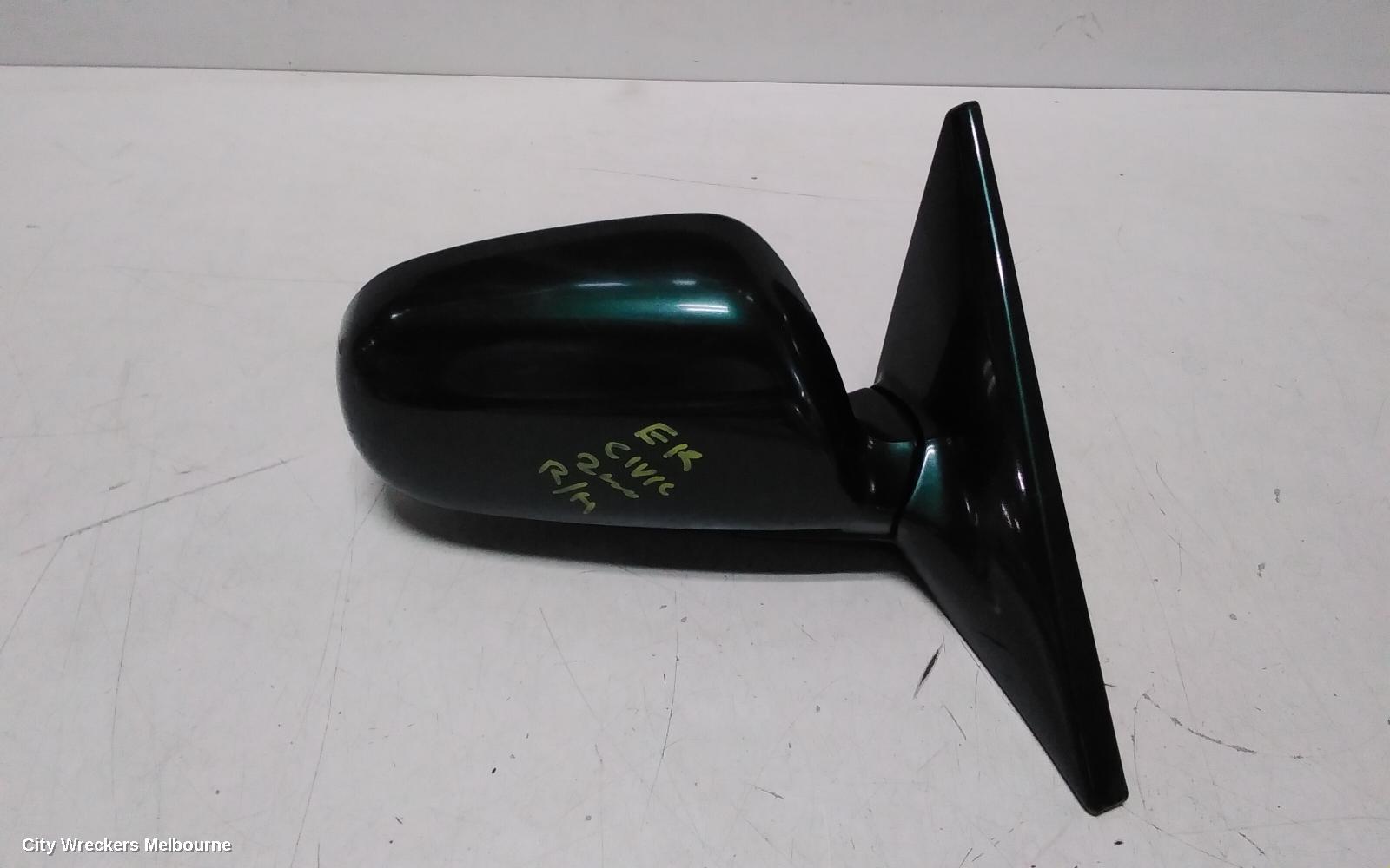 HONDA CIVIC RIGHT DOOR MIRROR, EK, POWER, SEDAN, 98-00 - Image 2