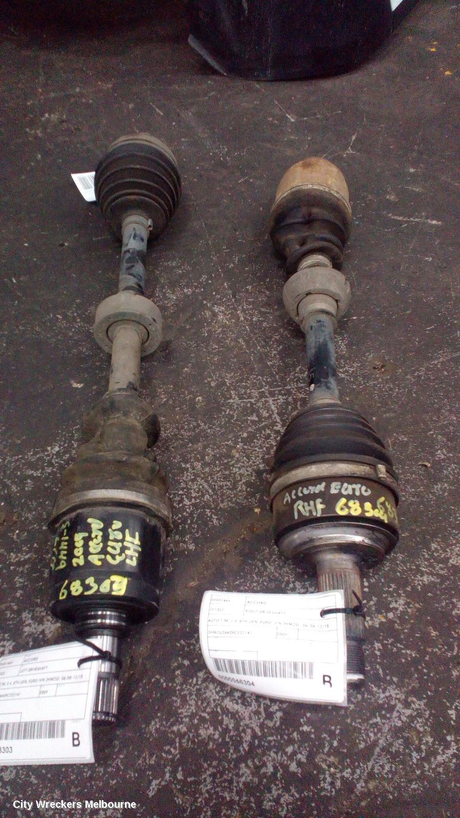 HONDA ACCORD LEFT DRIVESHAFT, AUTO T/M, 2.4, 8TH GEN, EURO (VIN JHMCU), 06/2008 - 12/2015 - Image 2