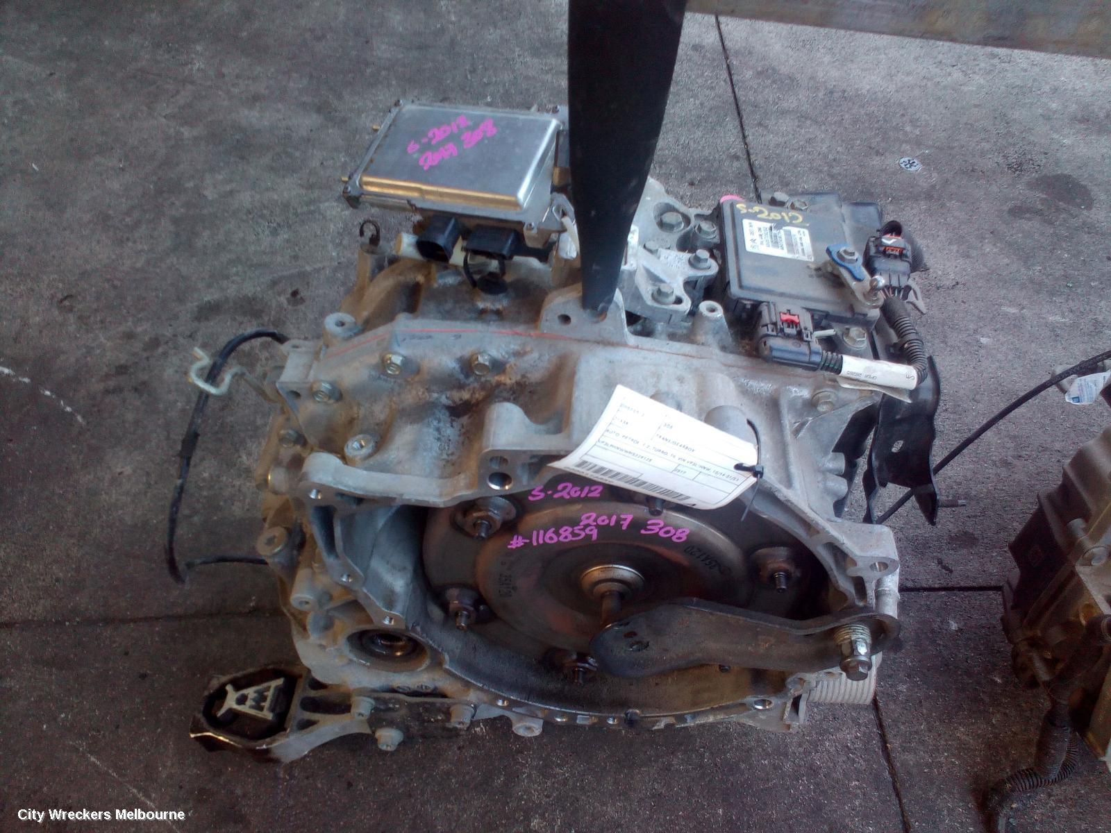 PEUGEOT 308 TRANS/GEARBOX, AUTO, PETROL, 1.2, TURBO, T9, VIN VF3L*HNW, 10/2014 - 01/2021 - Image 2