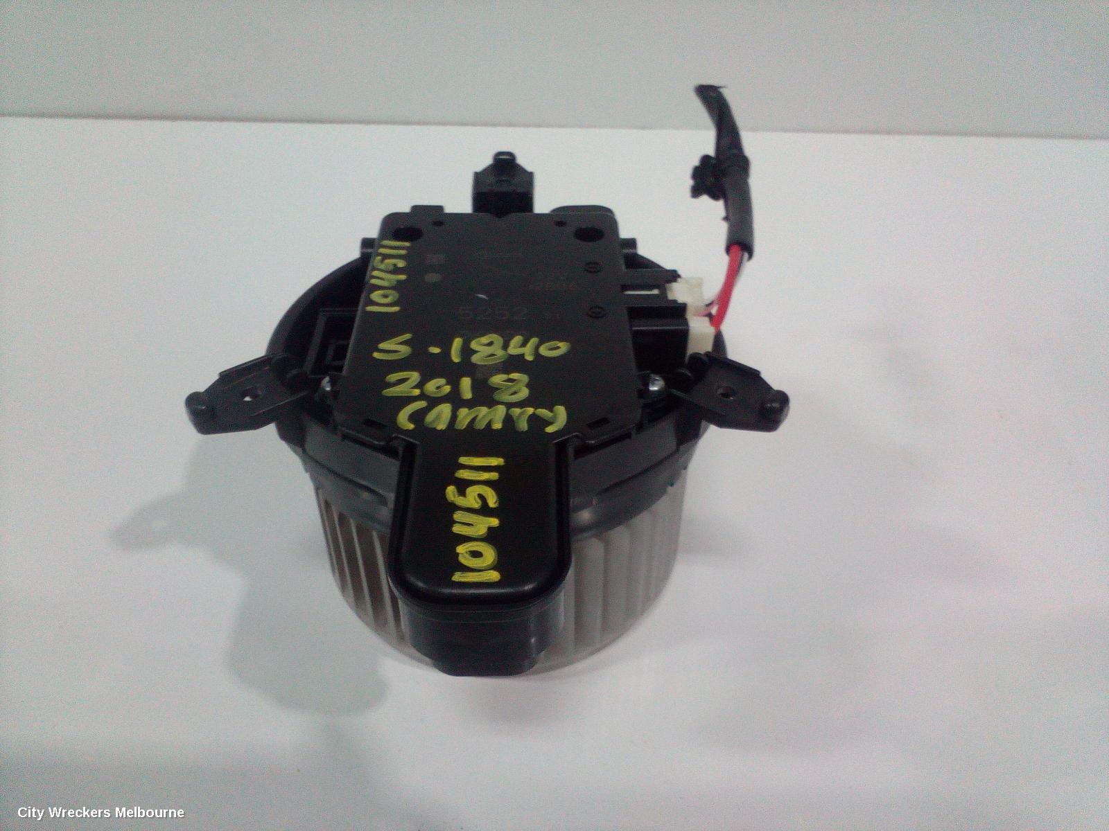 TOYOTA CAMRY HEATER FAN MOTOR, XV70, PETROL, 2.5, 2AR-FE, 09/2017 - 01/2021 - Image 1