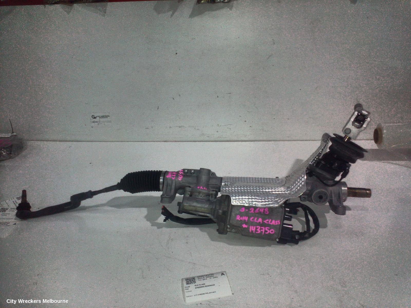 MERCEDES CLA CLASS STEERING BOX/RACK, C117, STANDARD TYPE, 09/2013 - 05/2016 - Image 1