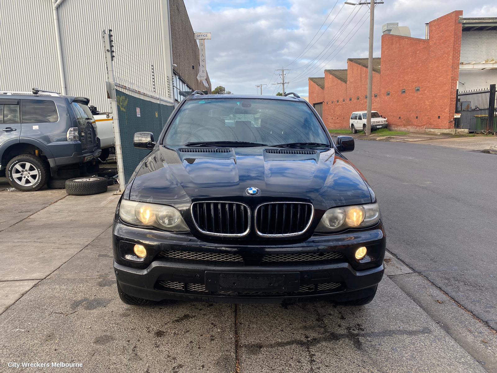 BMW X5 REAR BUMPER, E53, W/ SENSOR TYPE, 11/2000 - 08/2006 - Image 1