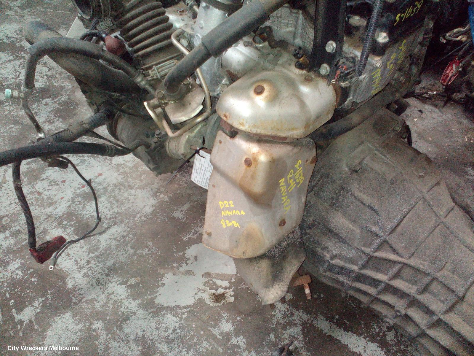 NISSAN NAVARA CATALYTIC CONVERTER, D22, MANIFOLD, 2.5, YD25, 02/2008 - 08/2015 - Image 1