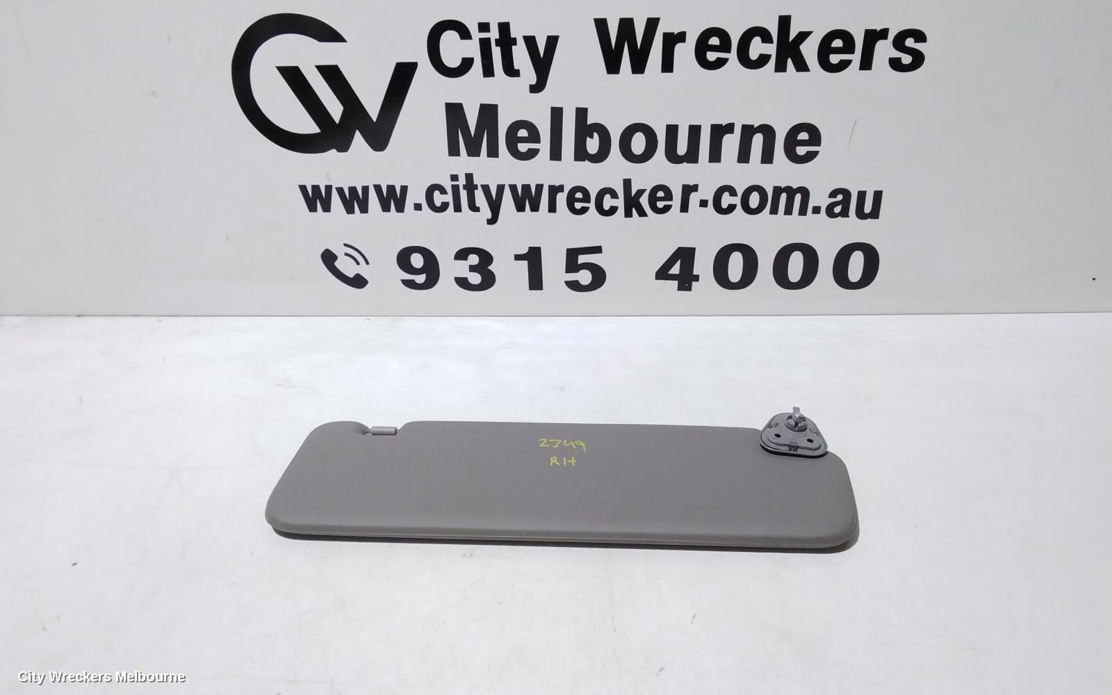 LDV G10 SUNVISOR, SV7C, RH SIDE, NON MIRROR TYPE, VAN, 04/2015 ONWARDS - Image 1