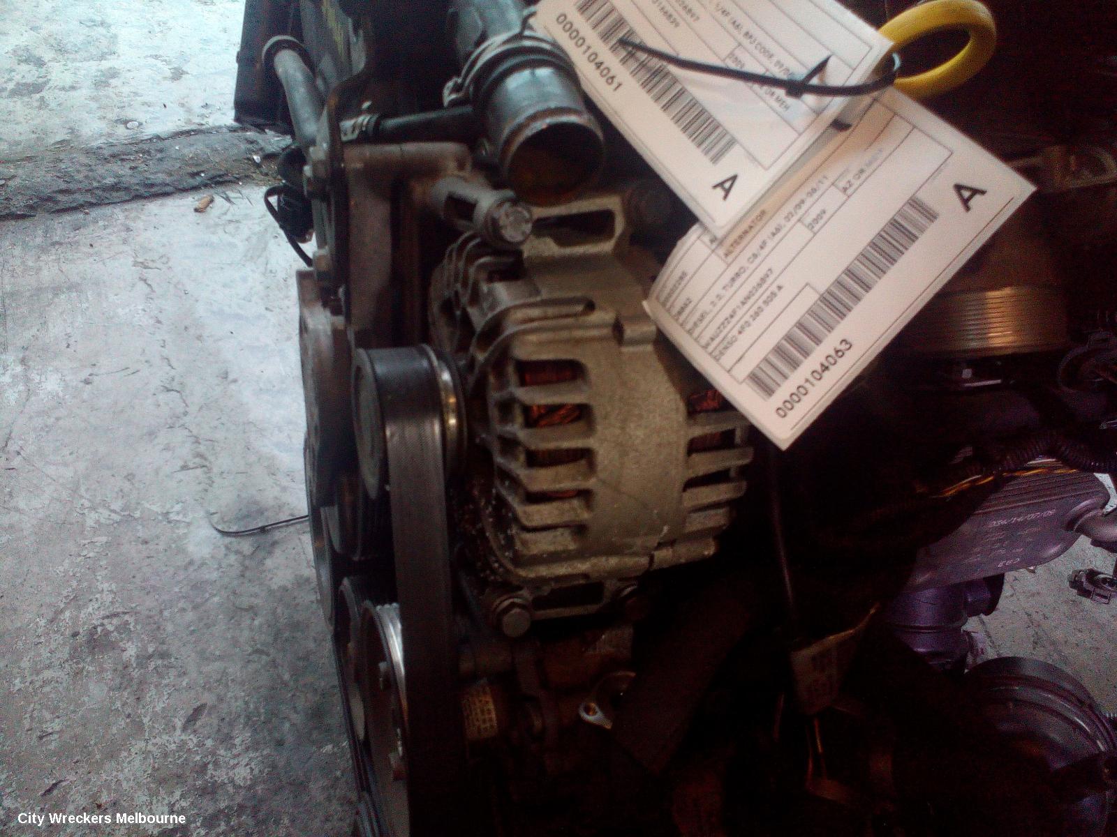 AUDI A6 ALTERNATOR, DIESEL, 2.0, TURBO, C6/4F (A6), 02/2009 - 06/2011 - Image 1
