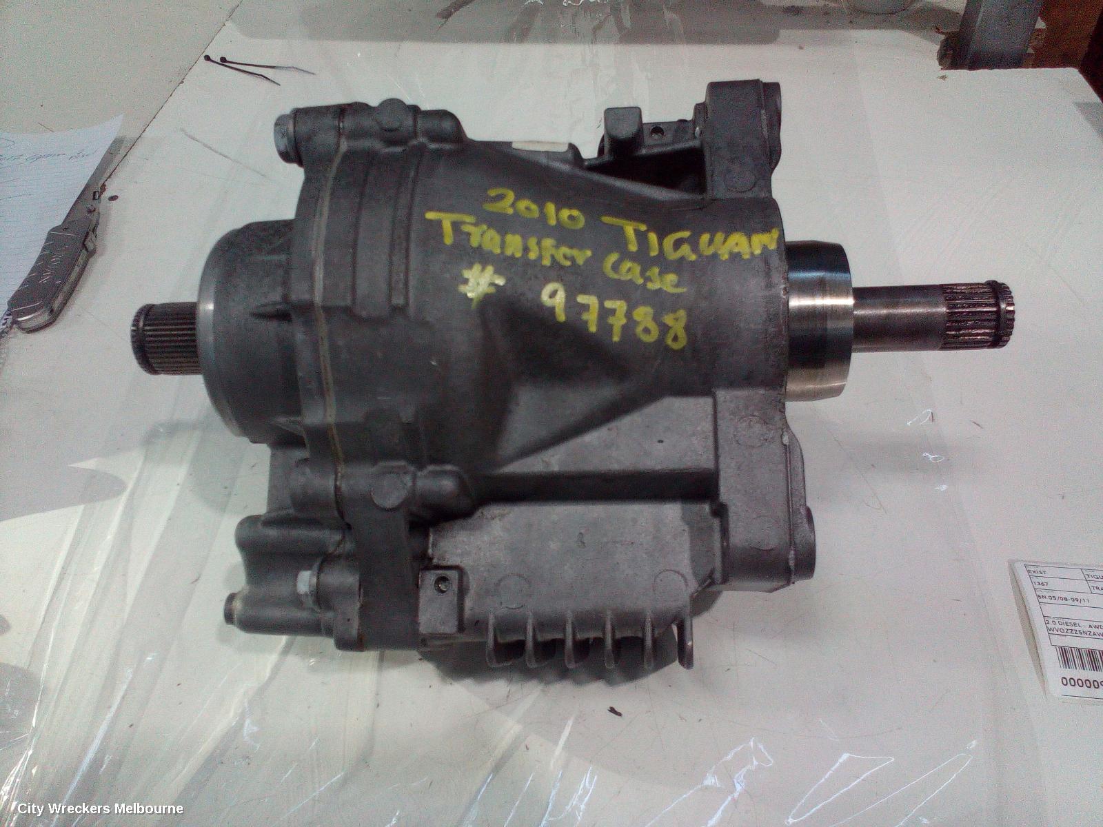 VOLKSWAGEN TIGUAN TRANSFER CASE, 5N 05/2008 - 09/2011 - Image 1