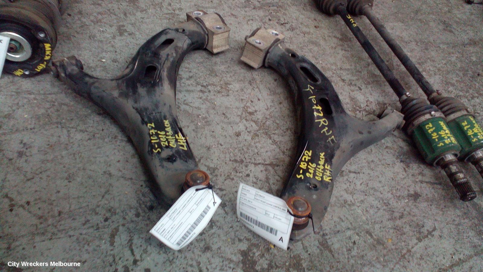 SUBARU OUTBACK RIGHT FRONT LOWER CONTROL ARM, 6TH GEN, 08/2014 ONWARDS - Image 2