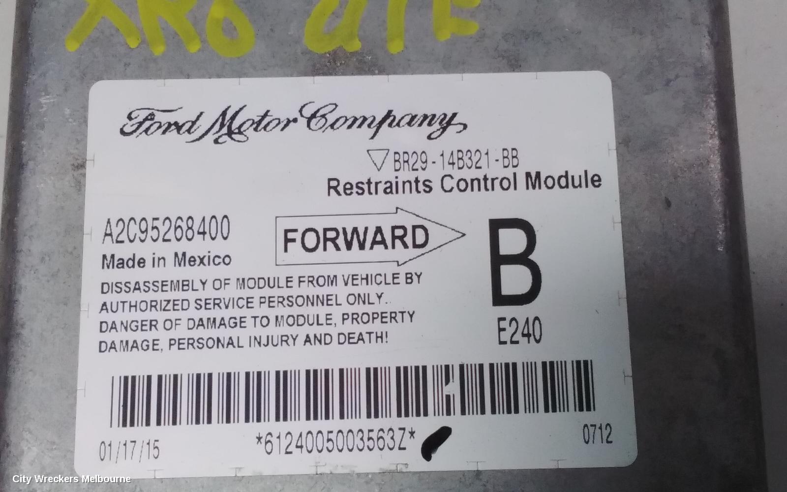 FORD FALCON AIRBAG MODULE/SENSOR, MODULE, UTE, FGX, 10/2014 - 12/2016 - Image 3