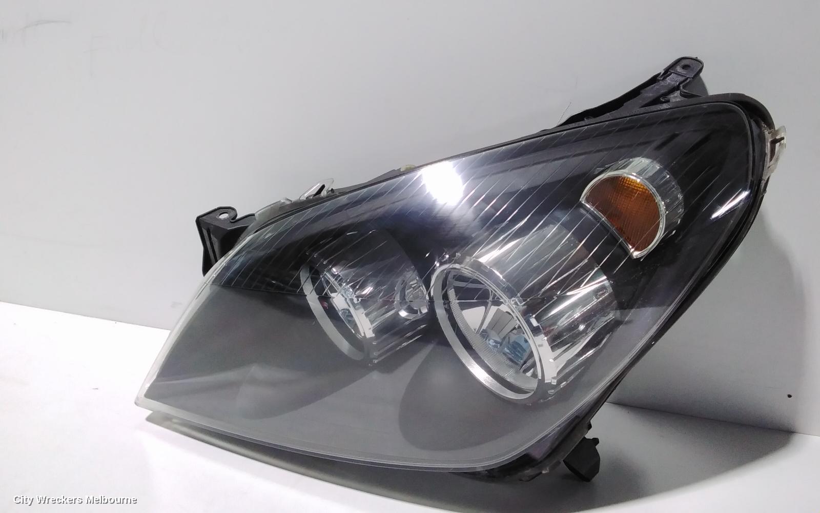 HOLDEN ASTRA LEFT HEADLAMP, AH, BLACK INSERT TYPE, 10/2004 - 08/2009 - Image 2