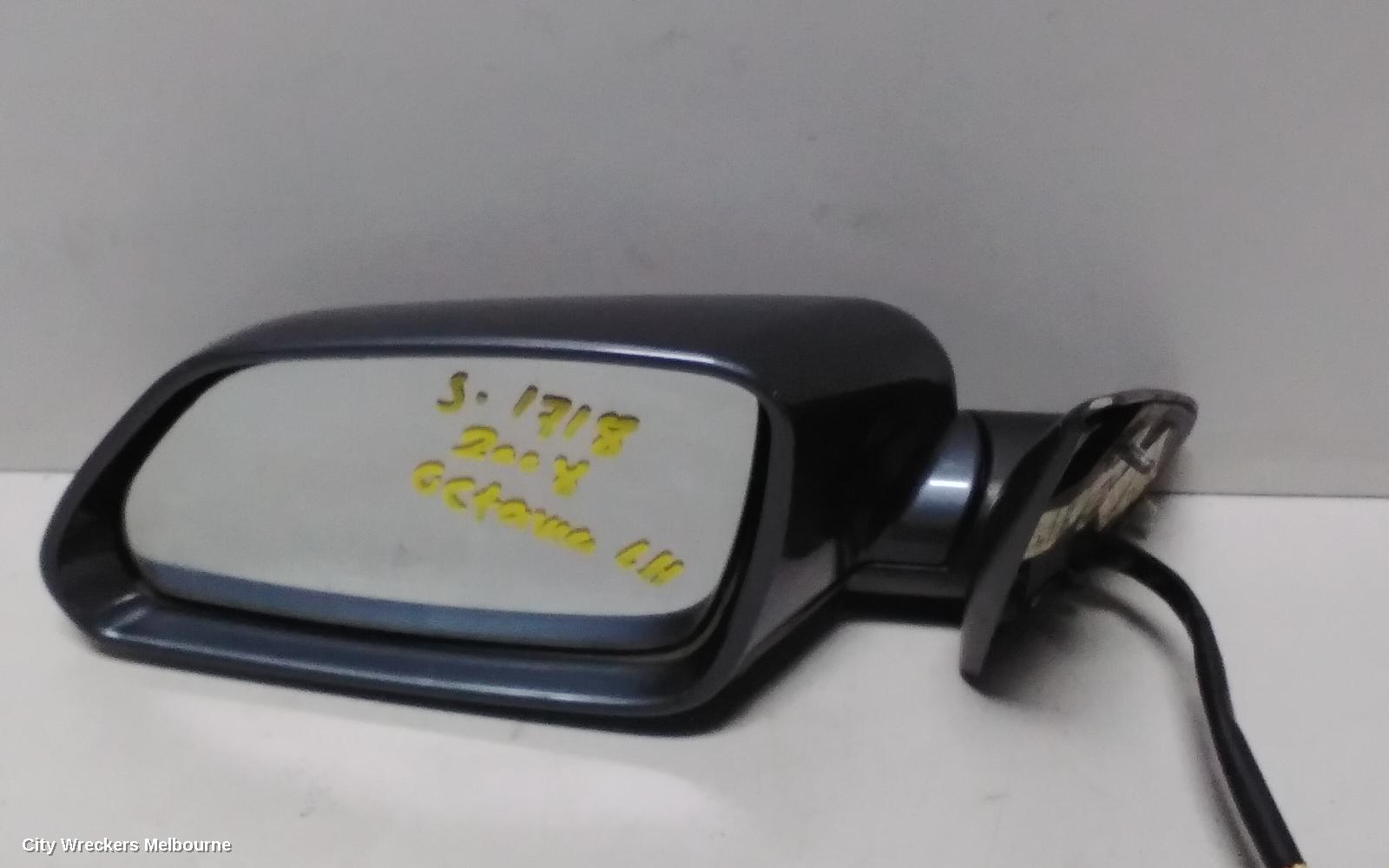 SKODA OCTAVIA LEFT DOOR MIRROR, 1Z, ELEGANCE/SCOUT, MANUAL FOLD, W/ SURROUND LIGHT TYPE (6XN), 01/2004 - 01/2009 - Image 2