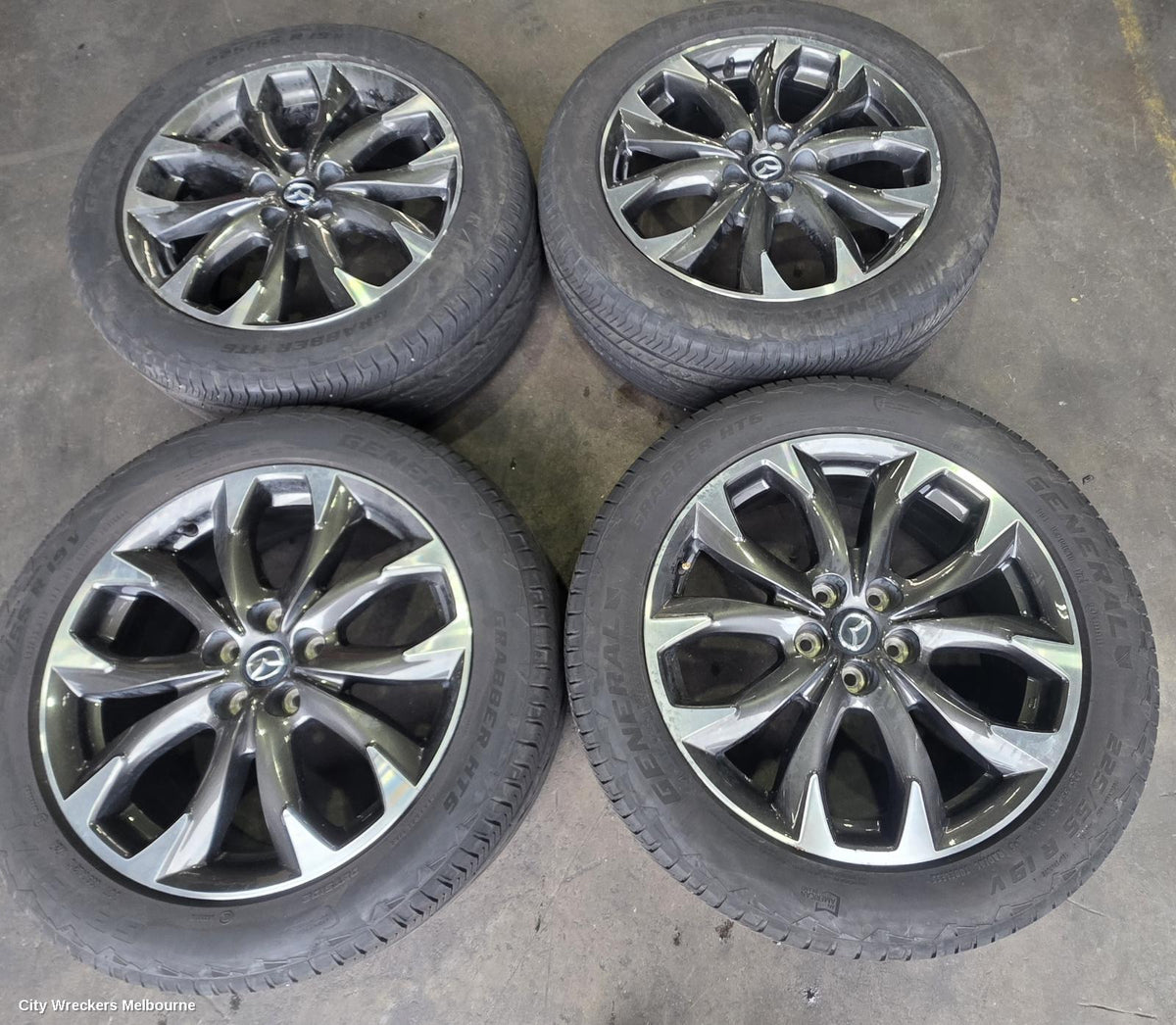 MAZDA CX5 WHEEL MAG, FACTORY, 19X7IN, KE, 01/2015 - 01/2017 - Image 2