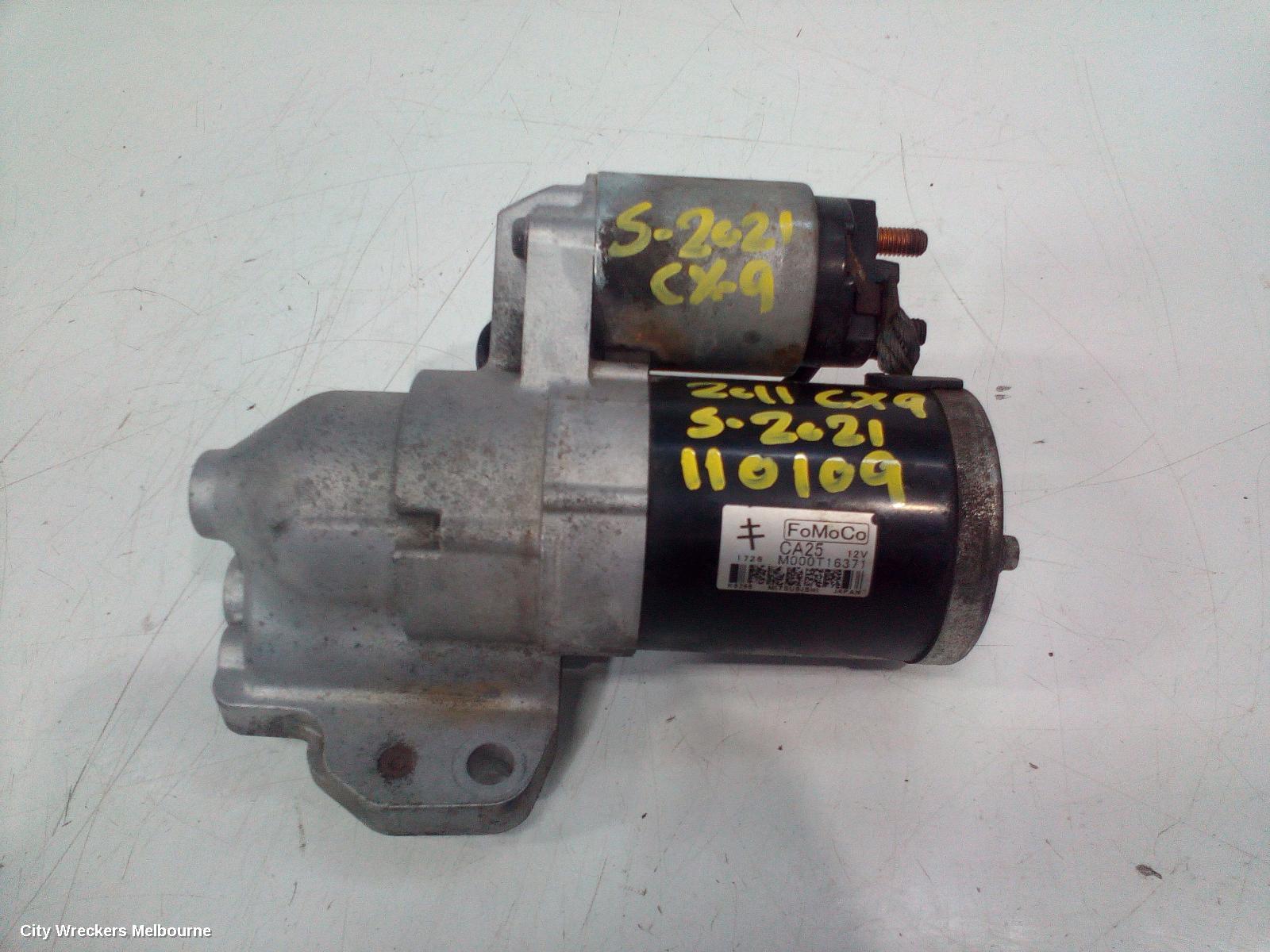 MAZDA CX9 STARTER, PETROL, 3.7, FWD, TB, 06/2011 - 12/2015 - Image 2