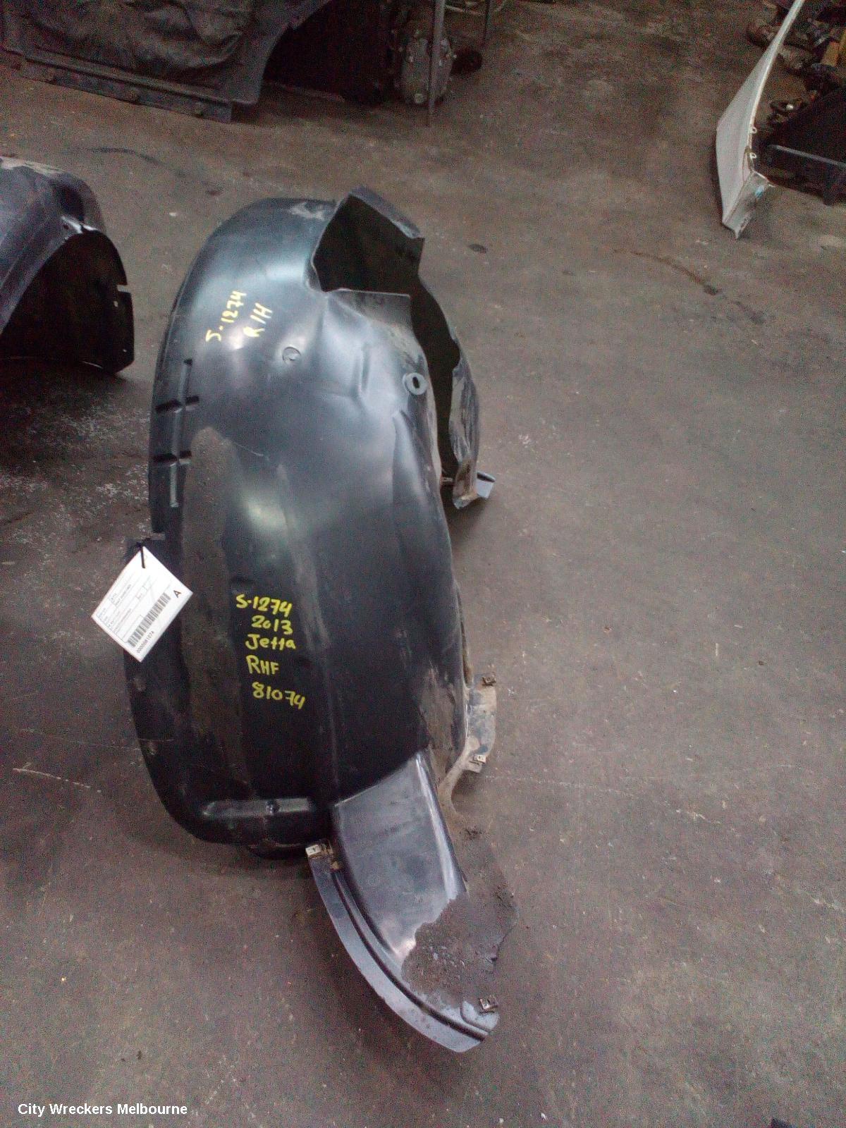 VOLKSWAGEN JETTA RIGHT GUARD LINER, 1B, 02/2011 - 12/2014 - Image 2